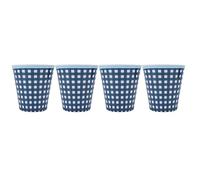 WIHFHGZ 4pcs / set Originalité Mélamine tasse d'imitation en porcelaine Masse d'eau pour l'école de restauration
