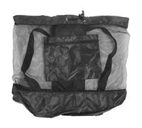 WIHFHGZ Ball Mesh Bag Grande Capacité, Sac de Rangement en Oxford, Filet Respirant pour 10 Ballons Taille 4 - Design Sac à Dos, Fermeture Cordon, Transport Facile pour Football Basketbal (S)