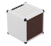 WIHFHGZ Boîte Présentoir pour Médiators Guitare, Support Organisateur 5 Médiators, Design Ampli, Matériau PLA Résistant - Rangement Pratique, Adapté pour Guitaristes Acoustiques et (Blanc B)