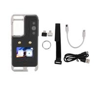 WIHFHGZ Caméra Corporelle 2K HD, Sensation Magnétique Rotative 180°, 600mAh Batterie Intégrée - Vision Nocturne Claire, Enregistrement Simple, pour Cyclisme et Sport