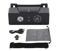 WIHFHGZ Caméra Frontale Portable, Capteur de Geste, Batterie 1800mAh, Ajustement 45°, Vidéo 1080P Noir - Activation Intuitive Mouvement de Main, Éclairage LED, Usage Extérieur
