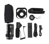 WIHFHGZ Caméra numérique 56MP - 4K Ultra HD Vidéo 30FPS, Vision Nocturne Infrarouge et Support de Micro Externe, Webcam et Sortie multimédia HD, Vlogging & Travel Use, 3 Pouces écran