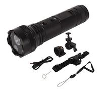 WIHFHGZ Caméra Sportive Étanche MC66B, Enregistreur Vidéo Voiture Portable, Boussole, Noir - Batterie Longue Durée, Angle 120°, Idéal Camping et Randonnée Nocturne