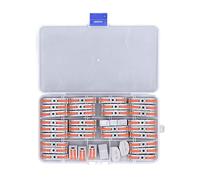 WIHFHGZ Connecteurs de Câble Rapides, 36 Pièces, Bornier de Raccordement à Levier, Terminal Électrique, Compatible 0,2-4,0mm² - Connexion Sécurisée, Résistant à la Chaleur, Idéal pour