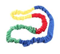 WIHFHGZ Corde Élastique Colorée Extérieure, Corde de Traction, 1 Pièce - Formation Sensorielle Enfant, Matériau Résistant en Peluche et Caoutchouc, Jeu d'Éveil Ludique