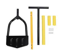 WIHFHGZ Coupe - Bordure 38 Pouces, Acier Inoxydable, Conception Ergonomique, Tranchant Demi - Lune Multifonction - Grande Durabilité, Maniabilité Optimale, pour Jardin et Allées