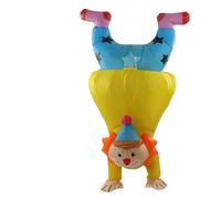 WIHFHGZ Déguisement Clown Gonflable Adulte, Costume Halloween Main en Baraque, Taille 160-190cm, Polyester Étanche - Léger et Résistant, Coutures Renforcées, Idéal Fêtes et Carnaval