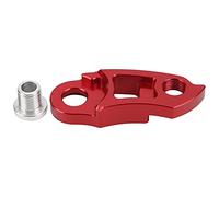 WIHFHGZ Dérailleur arrière vélo Extension de Patte 41mm Aluminium Haute Résistance Compatible 36T - 56T Changement de Vitesse Fluide Installation Facile Durable Anticorrosion (Rouge)