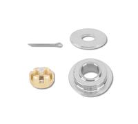 WIHFHGZ Écrou de Bague Moteur Hors-Bord - écrou M20 affleureuse, Anneau M6, métal Robuste, Installation Facile sans Outil, Compatible 20-30HP 2-4 Temps, kit Complet Accessoires