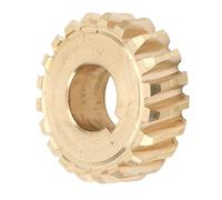 WIHFHGZ Engrenage sans Fin 20 Dents, Cuivre Antirouille, Ø Extérieur 1,7/8 Pouces, Compatible Souffleuses 40-42 Pouces - Remplacement Fiable, Rainure Clavette Intégrée, Usage pour