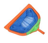 WIHFHGZ Filet Épuisette Piscine Orange, Filet Profond 49x42,5cm pour Nettoyage Bassin et Pêche - Conception Maille Fine, Utilisation Facile pour Bassin, Étang et Piscine