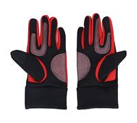 WIHFHGZ Gants Thermiques Hiver, Tactiles, Rouge, Taille XL - Adhérence Antidérapante, Confort Extensible, pour Conduite et Activités Extérieures (L)