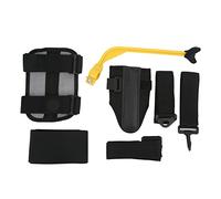 WIHFHGZ Golf Swing Trainer 5 Pièces, Correcteur De Posture Bras Et Poignet, Fixateur en Néoprène Et PVC - Protection Poignet, Correcteur De Genou, Amélioration De Swing