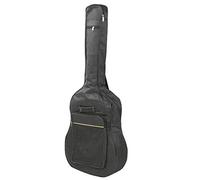 WIHFHGZ Housse Guitare Étanche, Oxford Noir, Taille 41 Pouces - Protection Renforcée, Confort Optimal, pour Toutes Guitares Acoustiques