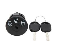 WIHFHGZ Interrupteur d'Allumage Starter, 3 Positions avec 2 Clés, Remplacement pour Tondeuse - Installation Facile, Matériaux Durables, pour Modèles RZT et Plus