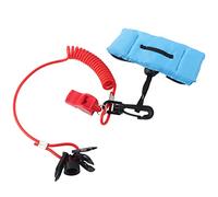 WIHFHGZ Kill Switch Key Set Universel, Cordon en ABS PVC de 153cm, Flexible et Rétractable pour Moteur Hors - Bord - Sécurité d'urgence, Protection Contre Incendie, Usage Bateau et Yacht