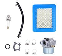 WIHFHGZ Kit Carburateur Accessoires Tondeuse à Gazon, Aluminium Durable, Filtre à Air et Bougie - Haute Qualité, Remplacement Facile, Performance Améliorée