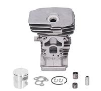 WIHFHGZ Kit Culasse Piston Cylindre 41mm, Joint et Palier - Haute Diffusion Thermique, Résistance à l'abrasion, Accessoires Tronçonneuse