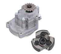 WIHFHGZ Kit d’Embrayage et Boîte de Vitesse, Métal Alloy, Pour 43cc et 49cc - Remplacement Direct, Résistance à la Corrosion, Pocket Bike et Mini Quad