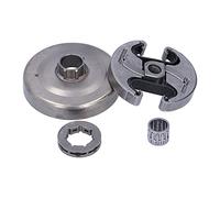 WIHFHGZ Kit Embrayage Pignon Jante Roulement, Accessoire Tronçonneuse, pour 325 340 346XP 345 350 351 353 445E 450in - 7T - Matériaux Durables, Installation Facile, Pièce de Rechange Fia