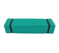 WIHFHGZ Matelas de Couchage Pliant, Mousse Épaisse 186x57CM, Surface en Nid d’Oeuf - Isolation Efficace, Résistant et Léger, Idéal pour Camping Outdoor (Vert foncé)