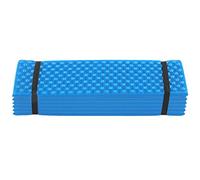 WIHFHGZ Matelas de Couchage Pliant, Mousse Épaisse 186x57CM, Surface en Nid d’Oeuf - Isolation Efficace, Résistant et Léger, Idéal pour Camping Outdoor (Bleue)