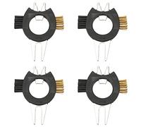 WIHFHGZ Outil Divot de Golf Multifonction 4PCS, Brosse Nettoyage, Fourchette Réparatrice, Décapsuleur - Léger et Portable, Entretien Rapide, Nettoyage Précis pour Golfeurs