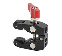 WIHFHGZ Pince Super Clamp en Alliage d'Aluminium, Fixation 1/4 Pouce et 3/8 Pouce, Compacte et Robuste - Haute Durabilité, Polyvalence pour Accessoires Photo et Vidéo