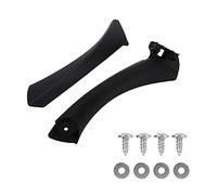 WIHFHGZ Poignée Intérieure de Porte, Pièce de Remplacement pour 3 Series E90 E91 2005-2012, Couleur Noire - Matériau ABS Robuste, Installation Facile et Compatible d'Origine