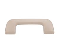 WIHFHGZ Poignée Intérieure Voiture Beige, Poignée Toit ABS Confortable pour 2014-2018, Sans Crochets pour Avant Gauche Droite - Remplacement Direct, Installation Facile, (Sans crochet)