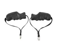 WIHFHGZ Poignées d'exercice Antidérapantes, 2 Pièces, Forme Ergonomique, Revêtement TPE, Accessoires Fitness pour Musculation à Domicile et Salle de Sport - Confort Optimisé, Stabilité