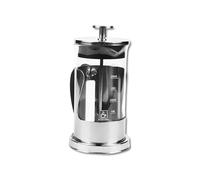 WIHFHGZ Presse française café - Cafetière piston 1L, verre borosilicaté résistant, double filtre inox anti-rouille, poignée isolante confortable, café pur sans résidus, portable voyage