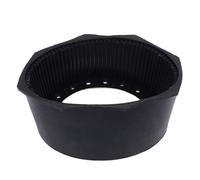 WIHFHGZ Protection Caoutchouc pour Bouteille Plongée 12L Aluminium, Base Plate Octogonale Antidérapante - Drainage Efficace, Anti - Impact, Idéal Plongée sous - Marine