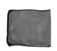 WIHFHGZ Sac Filtre Maille pour Aquarium - Taille Standard - Polyester Durable avec Fermeture Éclair - Stockage Facile de Charbon Actif et Matériaux Filtrants - Réutilisable et Lavable - Co (Noir)