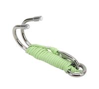 WIHFHGZ Scuba Diving Drift Hook Double, Acier Inoxydable 316, Corde Lumineuse - Stabilité sous - Marine, Résistance à la Corrosion, pour Plongée en Grotte (Vert Clair Lumineux)