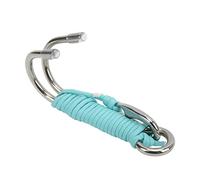 WIHFHGZ Scuba Diving Drift Hook Double, Acier Inoxydable 316, Corde Lumineuse - Stabilité sous - Marine, Résistance à la Corrosion, pour Plongée en Grotte (Bleu Ciel Lumineux)