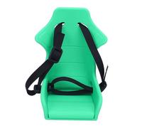 WIHFHGZ Siège Porte - Poupon Vélo Avant, Plastique Jaune, Sangle Réglable, Pliable - Accessoire Universel, Panier Vélo Electrique, Idéal pour Enfant et Bébé (Vert)