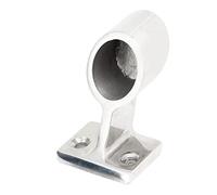 WIHFHGZ Stanchion Marine INOX Léger 25mm, Main Courante Frontale Upturned pour Bateau - Résistant à la Corrosion, Finition Polie, Installation Facile (25 mm/1 po)