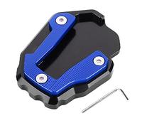 WIHFHGZ Support de Béquille Moto en Alliage d'Aluminium, Extension de Pied pour CRF1100L Africa Twin 2019-2021 - Haute Qualité Anodisée, Stabilisation Renforcée, Montage Facile (Bleue)