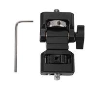 WIHFHGZ Support Écran Caméra, Rotation 360 Degrés, Inclinable 180 Degrés, Aluminium Léger - Sécurisé Anti - Torsion avec Ajustement Amorti, Montage Universel 1/4 Pouce
