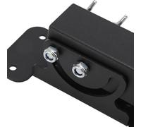 WIHFHGZ Support Pergola en Acier Carbon, Réglable 0-180° Noir, pour Toit de Patio et Kiosque - Résistance Renforcée, Installation Facile, Usage Extérieur