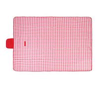 WIHFHGZ Tapis de Pique - Nique 195x200cm, Couverture Imperméable Motif Grille Rouge et Blanc - Résistant à l'Humidité, Lavable en Machine, Parfait pour Camping et Plage (145 * 180cm)