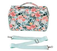 WIHFHGZ Trousse à Crayons Grande Capacité 120 Slots, Rose, Légère et Résistante - Design Élégant, Oxford Robuste, Portable et Pratique (Rose Verte)