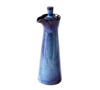 WIHXES Distributeur de Sauce Soja en Céramique Traditionnelle Japonaise - Bouteille de 120ml pour Sauce Soja et Vinaigre (120ml,Blue)