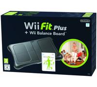 Wii Fit Plus + Wii Balance Board - noir