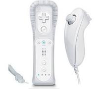 Wii - Manette Wiimote Blanche- Wii Nunchunk Blanche G