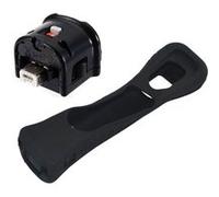 Wii motion plus pour manette Wiimote Nintendo Wii + housse silicone - Noir - Straße Game ® noir G