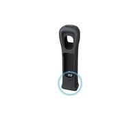 Wii motion plus pour manette Wiimote Nintendo Wii + housse silicone - noire