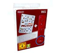 Wii Play Motion : 12 jeux + Télécommande Wii Plus rouge
