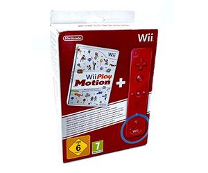 Wii Play Motion : 12 jeux + Télécommande Wii Plus rouge